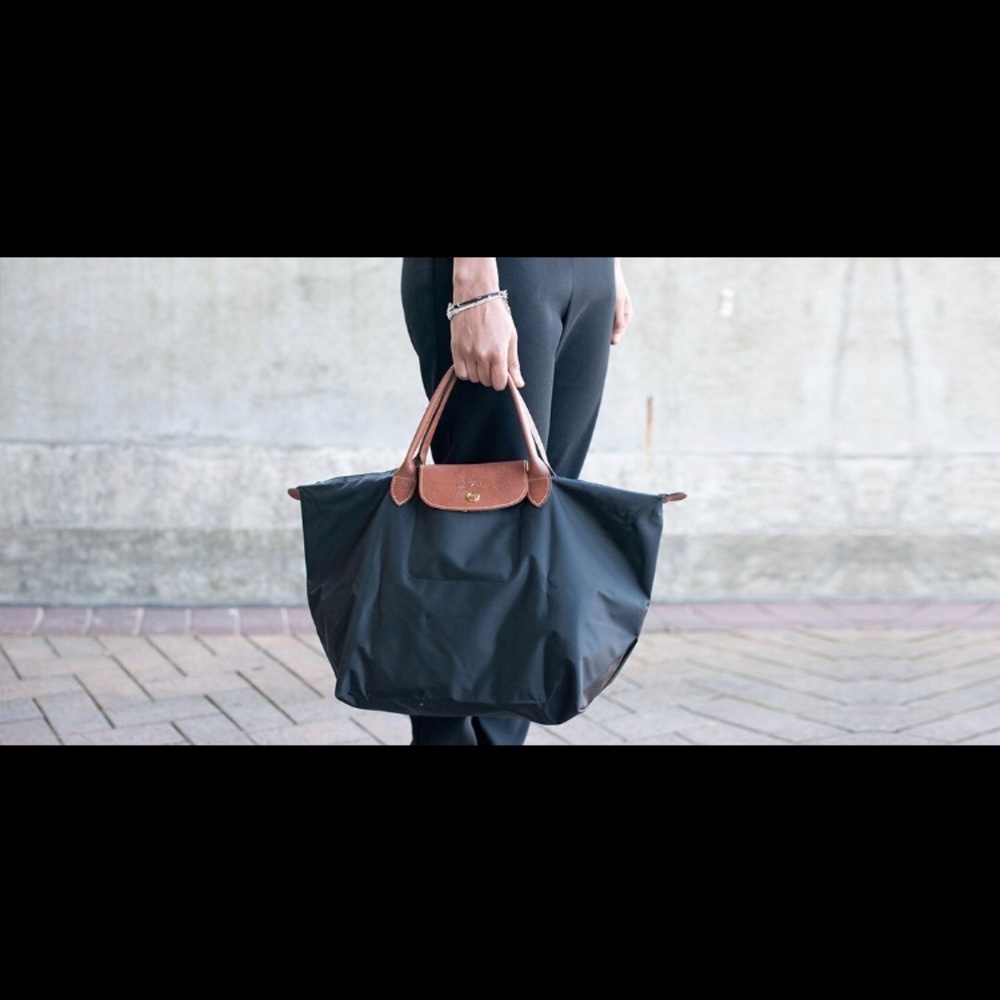 Longchamp medium pliage bag